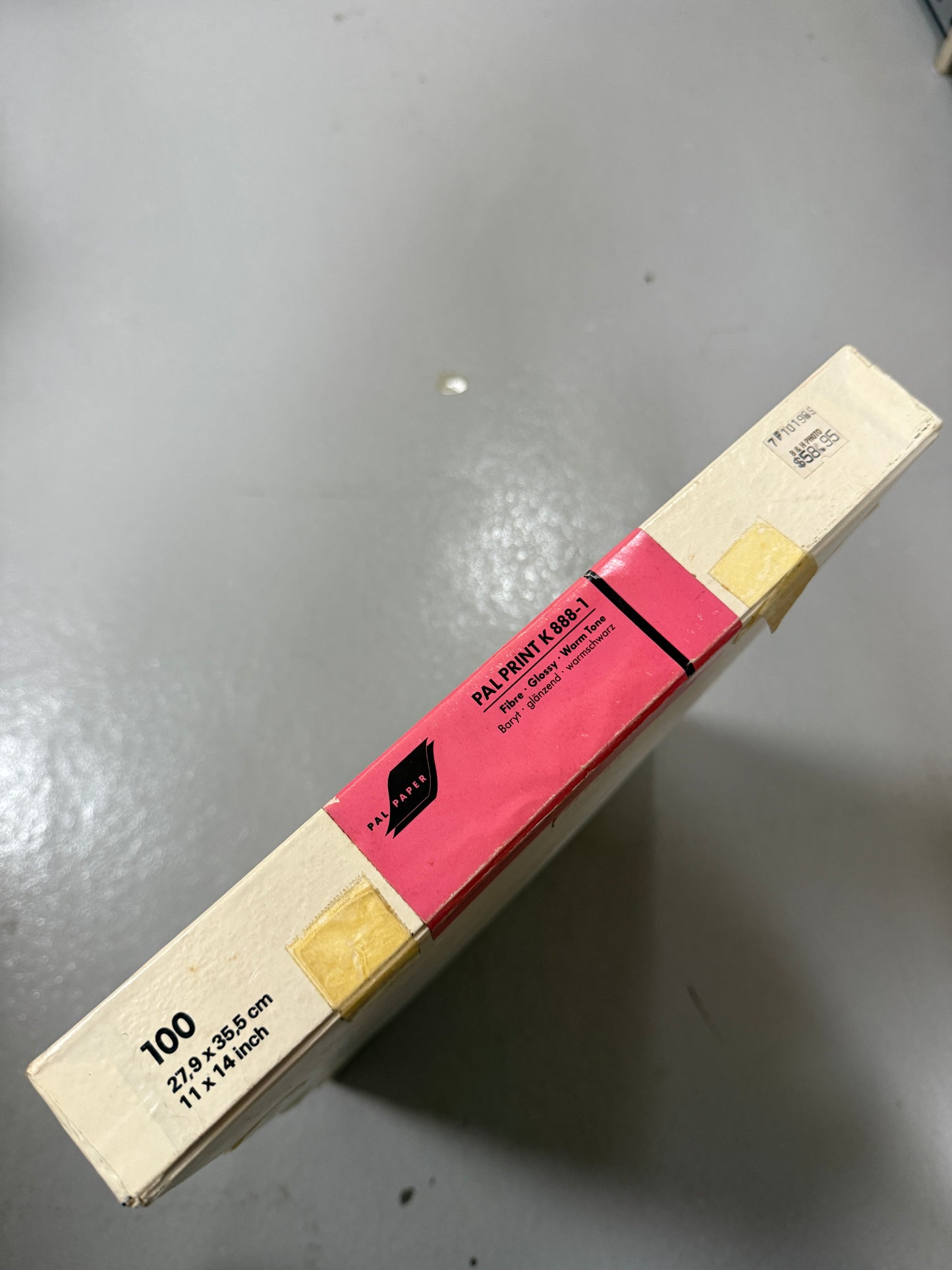 PAL Paper Print K 888-1, 888-2, 888-3 Fibre 11x14" Photo Paper lot