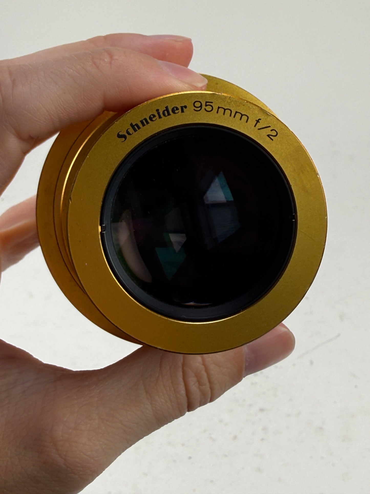 Schneider Cinelux 95mm f2 SUPER Fixed Prime Projection Lens for Movie Projector