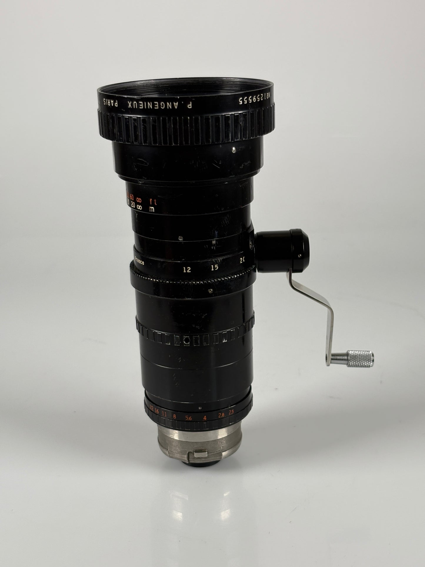 ANGENIEUX 12-120mm F2.2 16mm Arri arriflex B Zoom Lens Type 10x12B