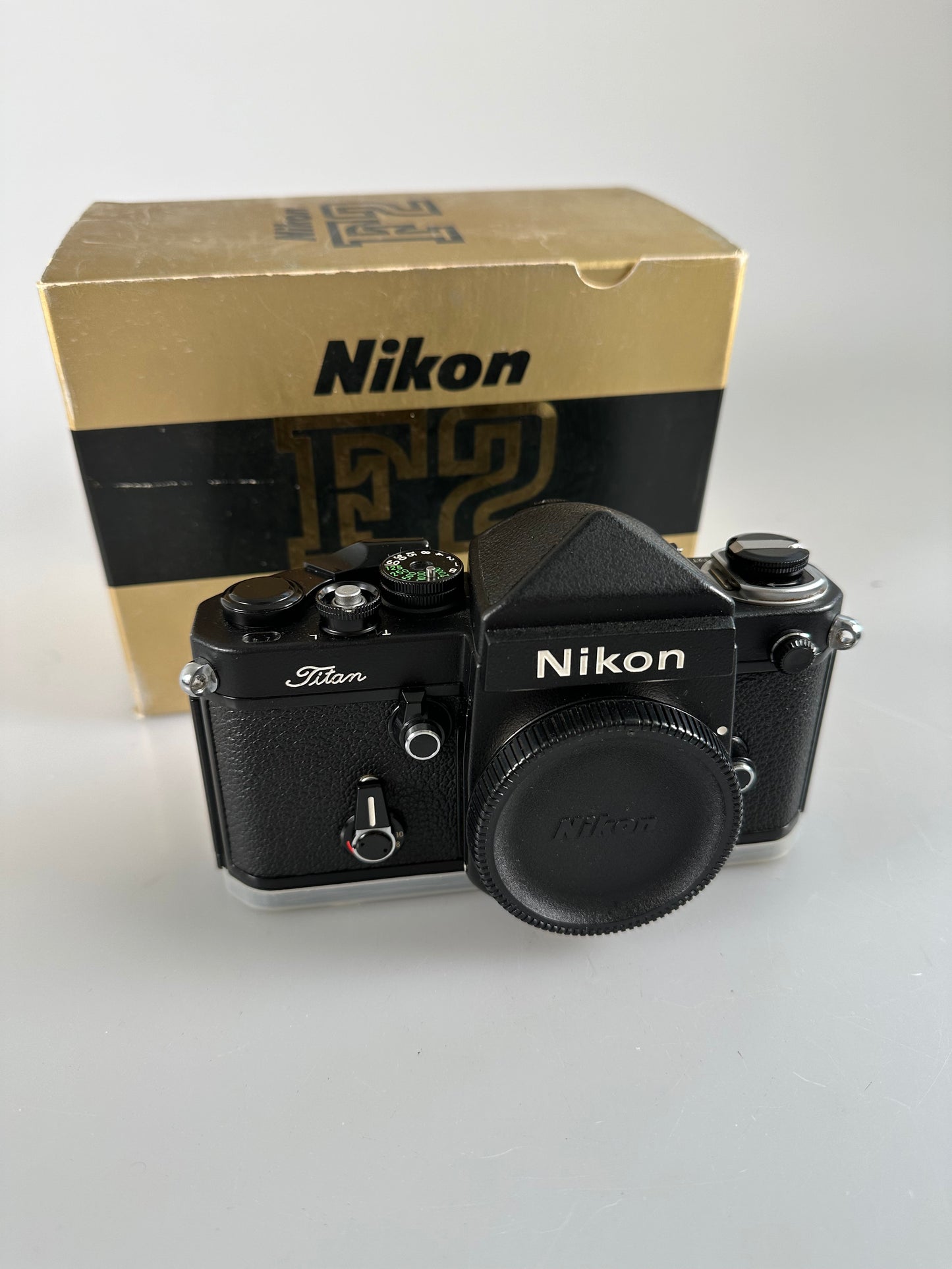 Nikon F2 T F2T Titan Eye Level Film Camera SLR Body in box