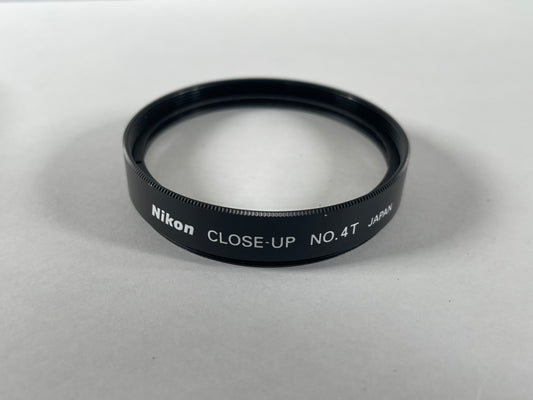 Genuine Nikon Close-up Attachment Lens No. 4T 52mm screw-in