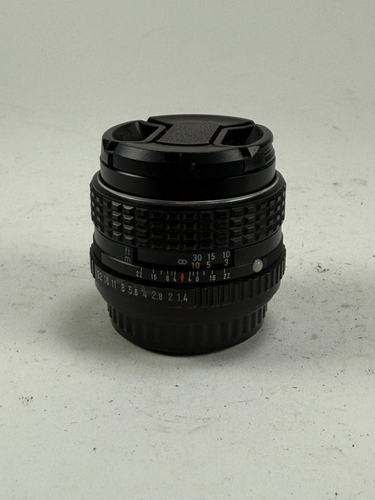Pentax 50mm f1.4 SMC K Mount Lens