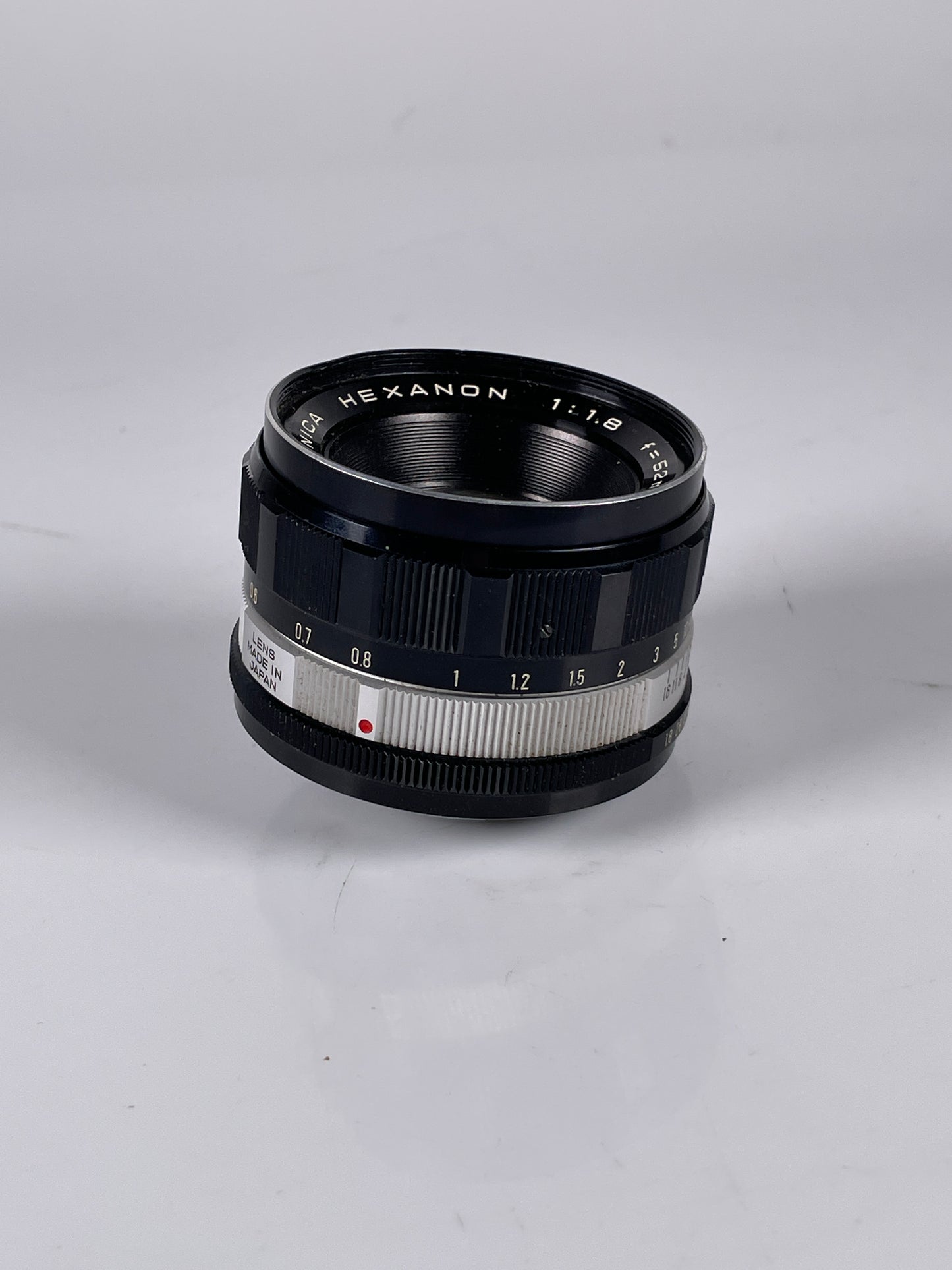 Konica Hexanon 52mm f1.8 MF Prime Lens Konica AR Mount