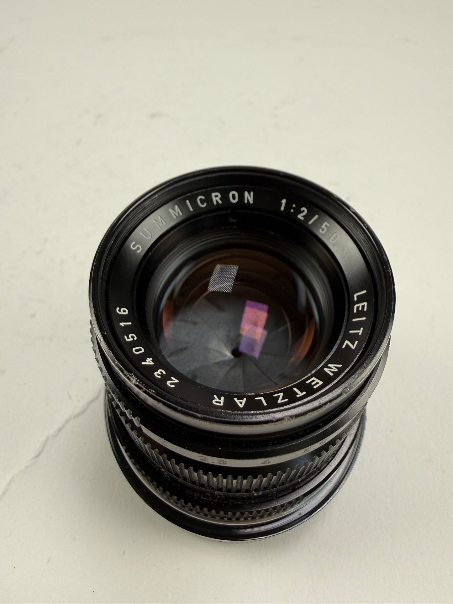 Leica M mount 50mm F2 Summicron V3 version 3 lens