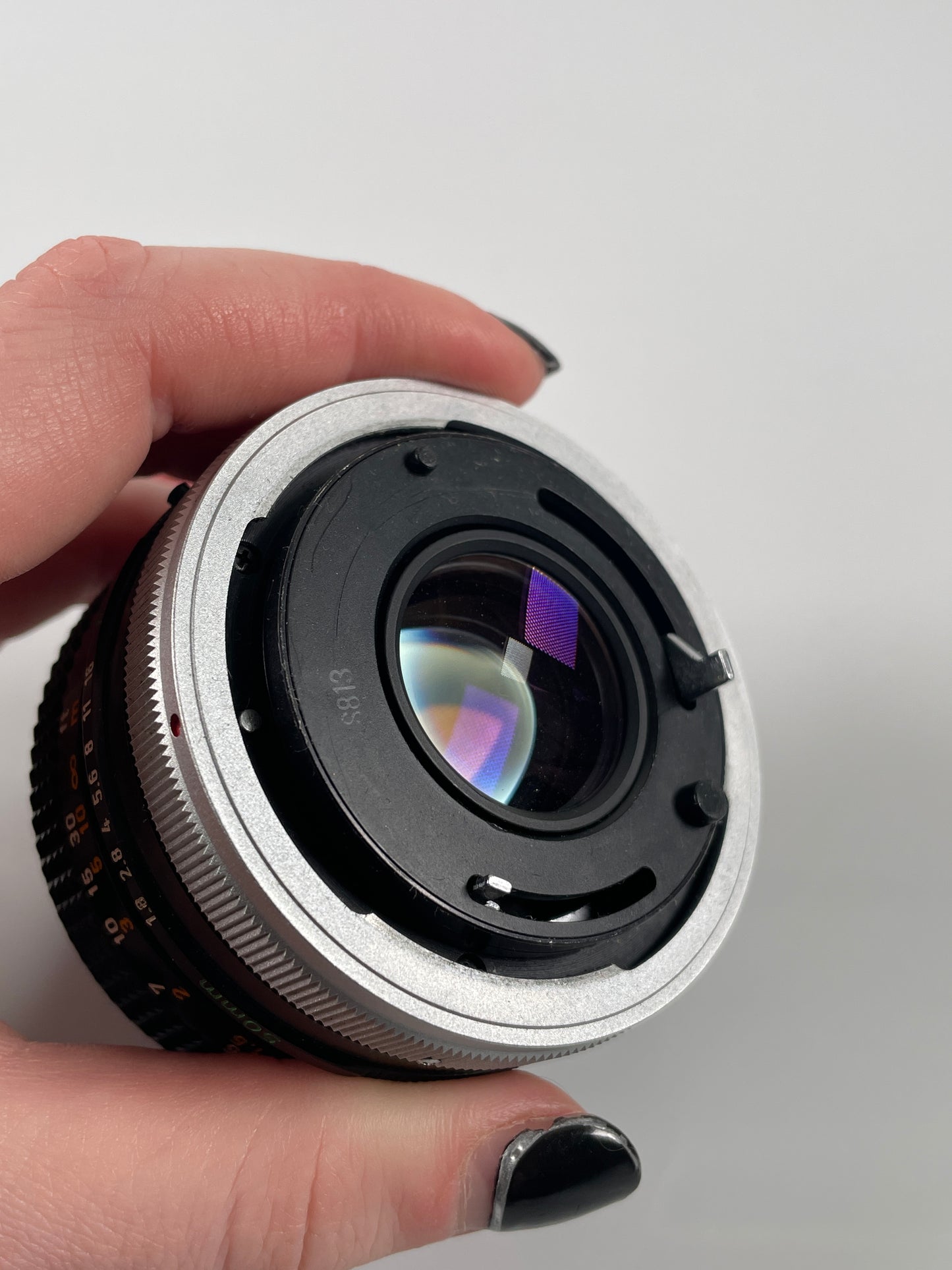 Canon 50mm F1.8 SC FD mount lens