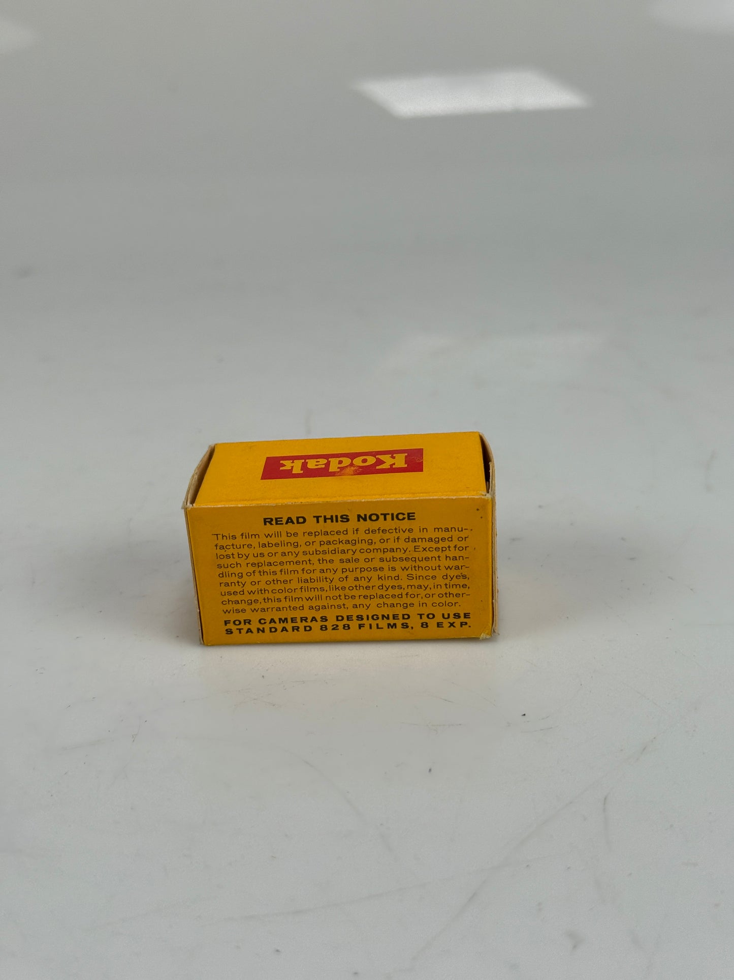 Kodak K 828 Kodachrome film with metal canister