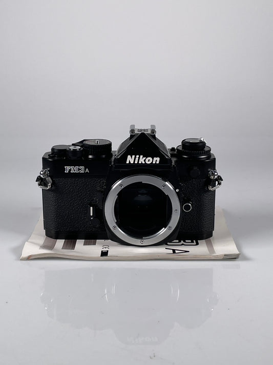 Nikon FM3A SLR Film Camera Body Black