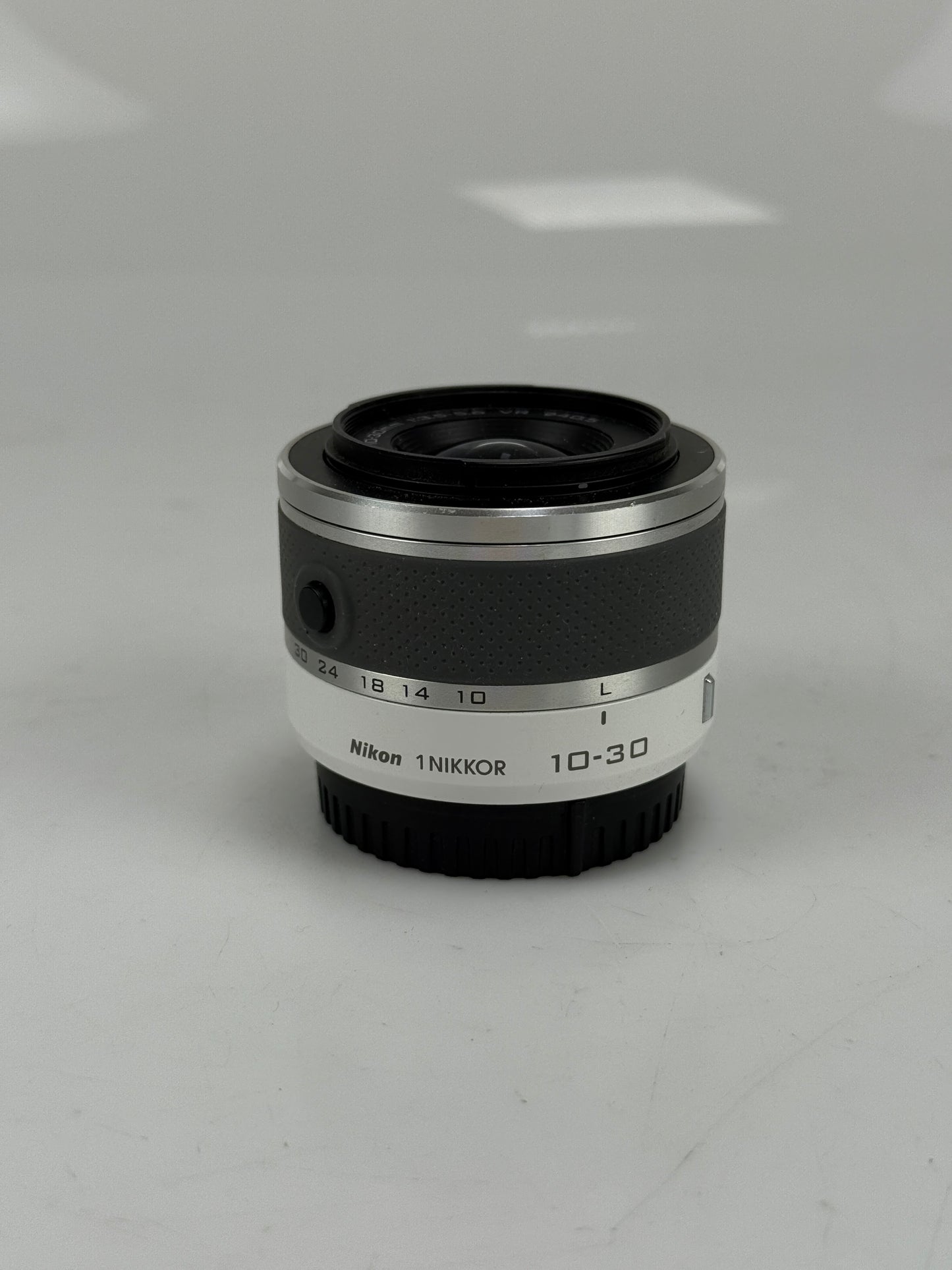 Nikon 1 J1 10.1MP Mirrorless SLR Camera w/ 10-30mm, 30-110mm Lens white