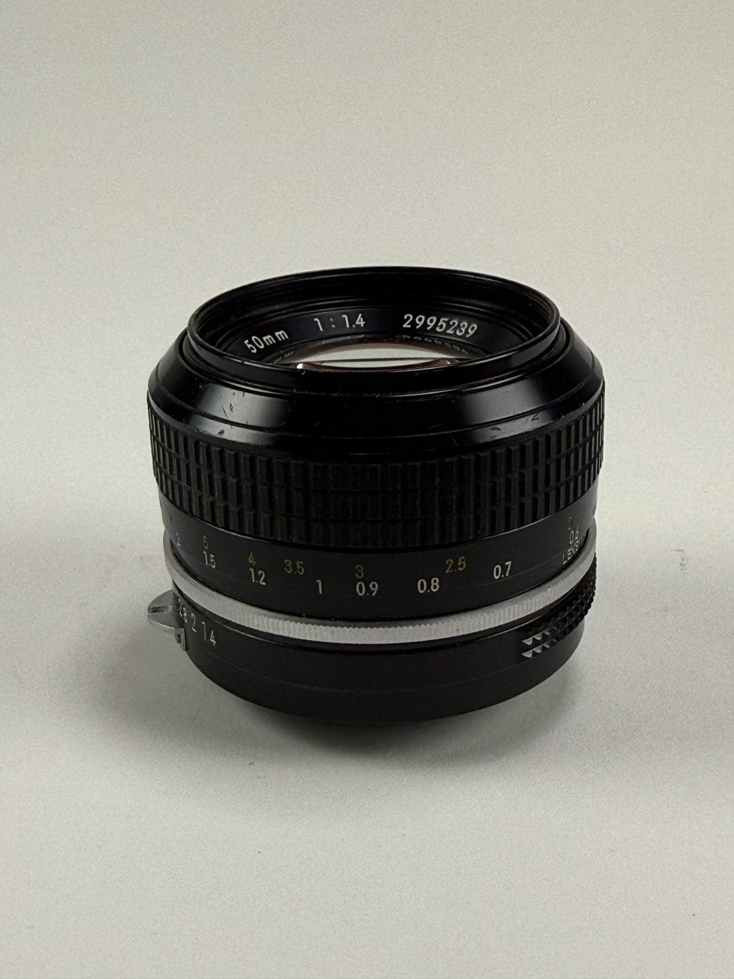NIKON NIKKOR non AI 50mm f1.4 Portrait MF Prime Camera Lens