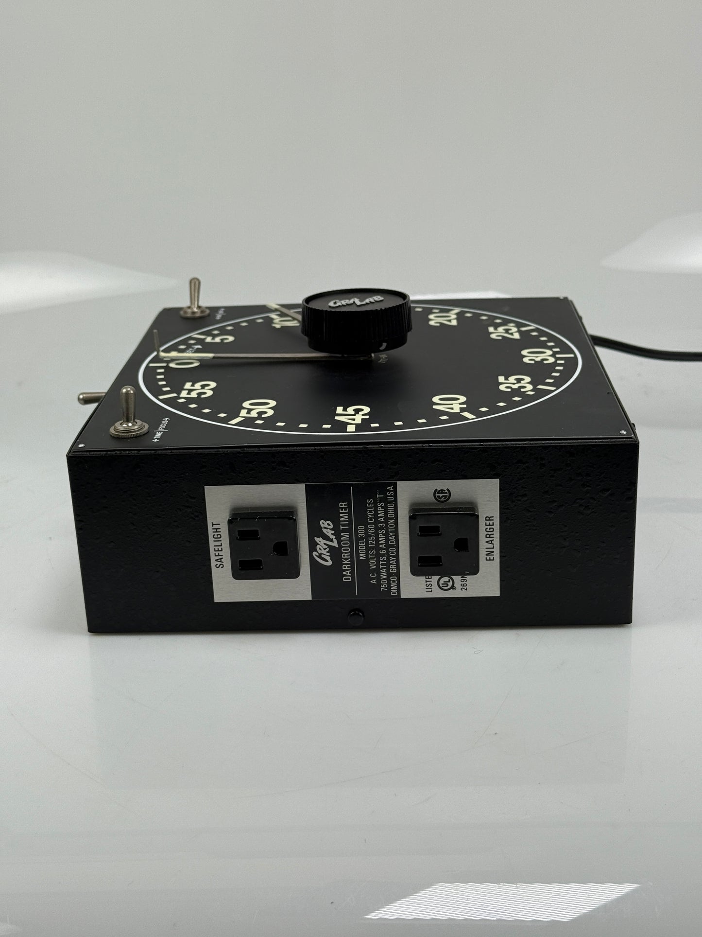GRALAB Model 300 Darkroom Glow Timer Tested Camera Photo Developing Alarm Dial