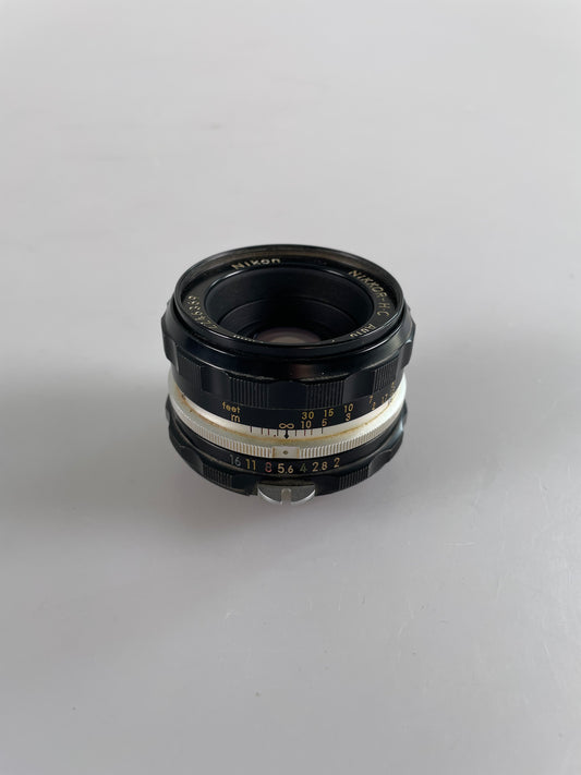 Nikon Nikkor-H C Non AI 50mm f2 Lens