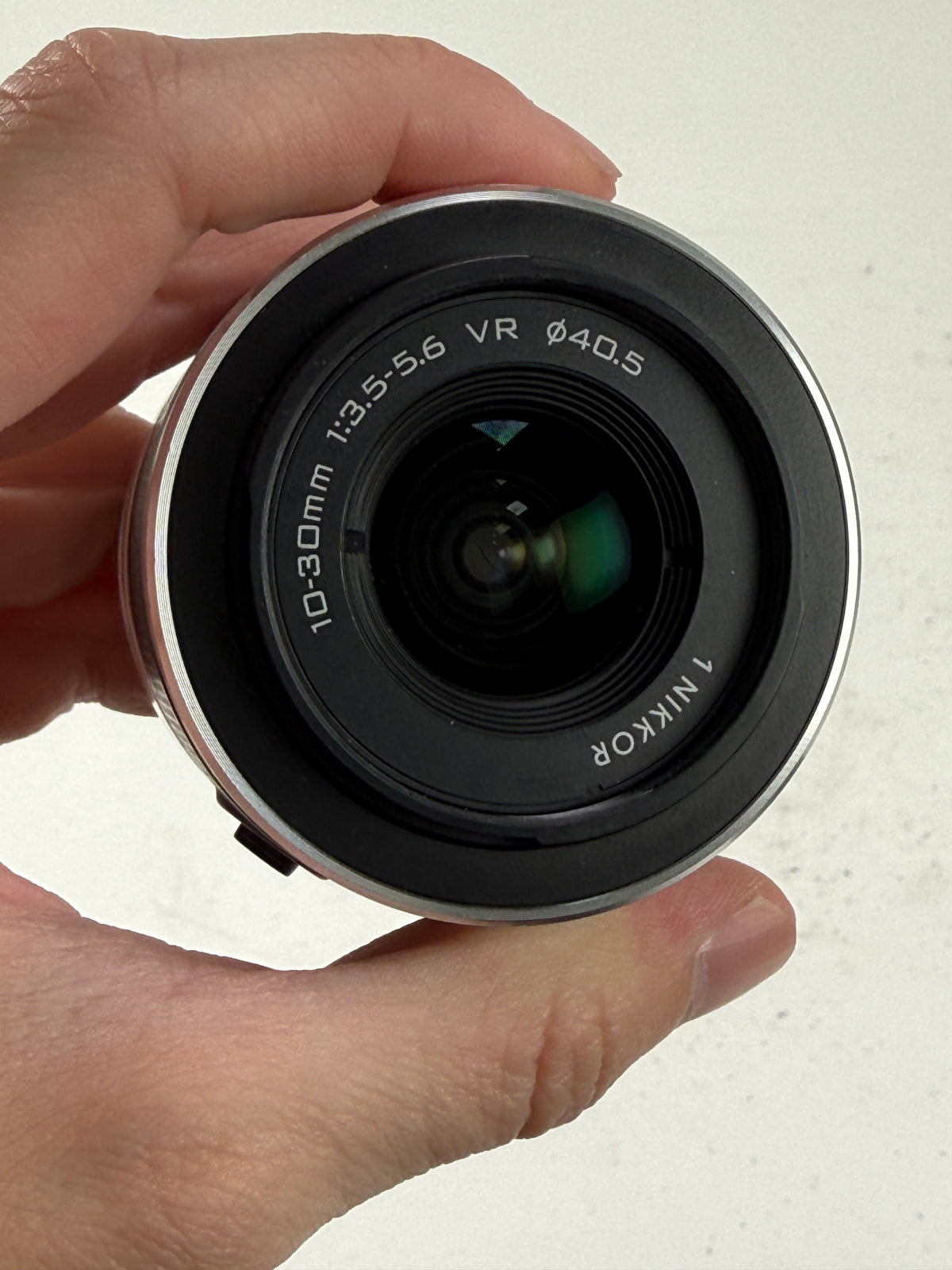 Nikon 1 Nikkor 10-30mm f3.5-5.6 VR IF ASPH Lens white