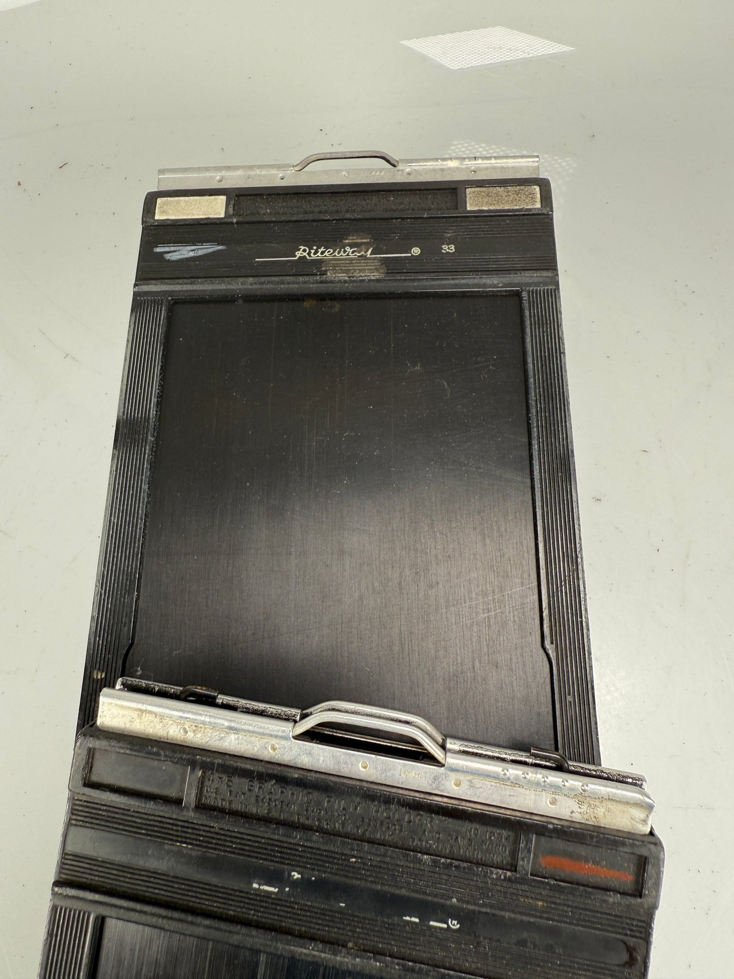 Riteway plastic 4x5 Film holder for large format cameras lot of 6