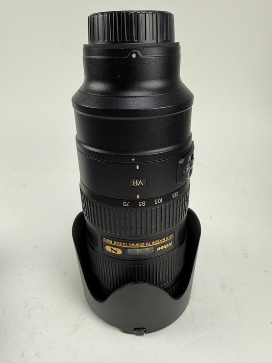 Nikon Nikkor AF-S 70-200mm f2.8 G II ED VR IF Lens AFS