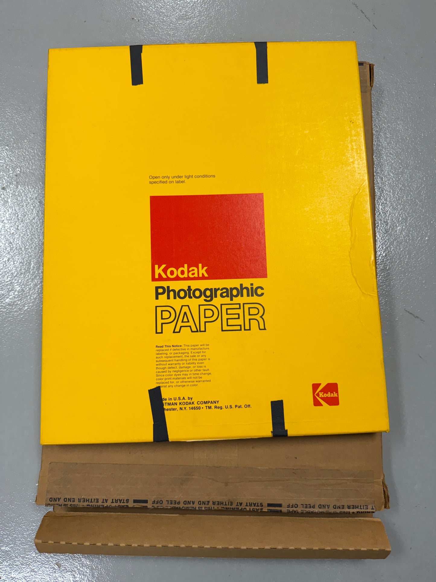 Kodak Polycontrast Rapid F Double weight Photo Paper 14x17 inch