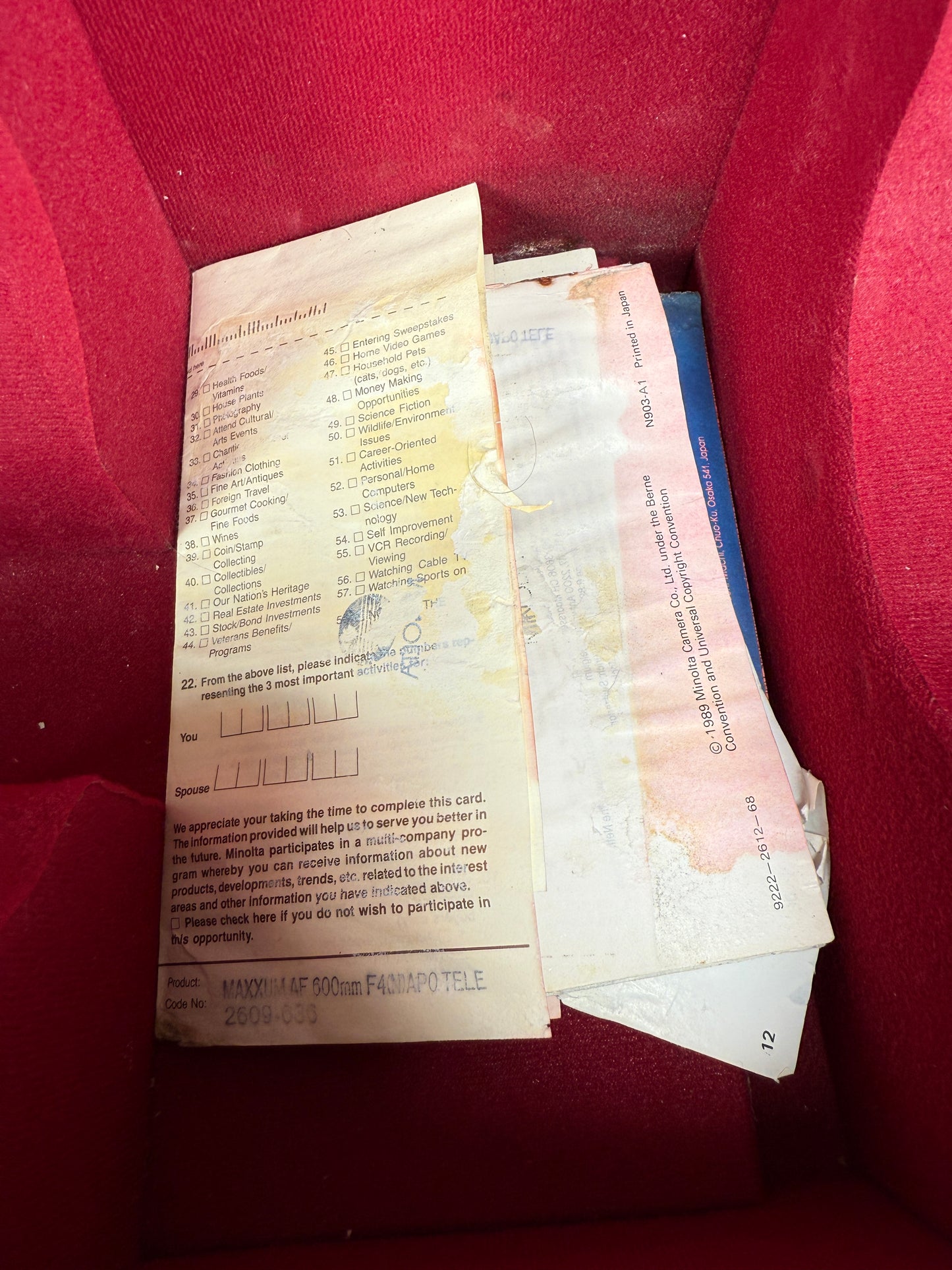 Minolta AF APO TELE 600mm F4 High Speed Lens Sony A mount