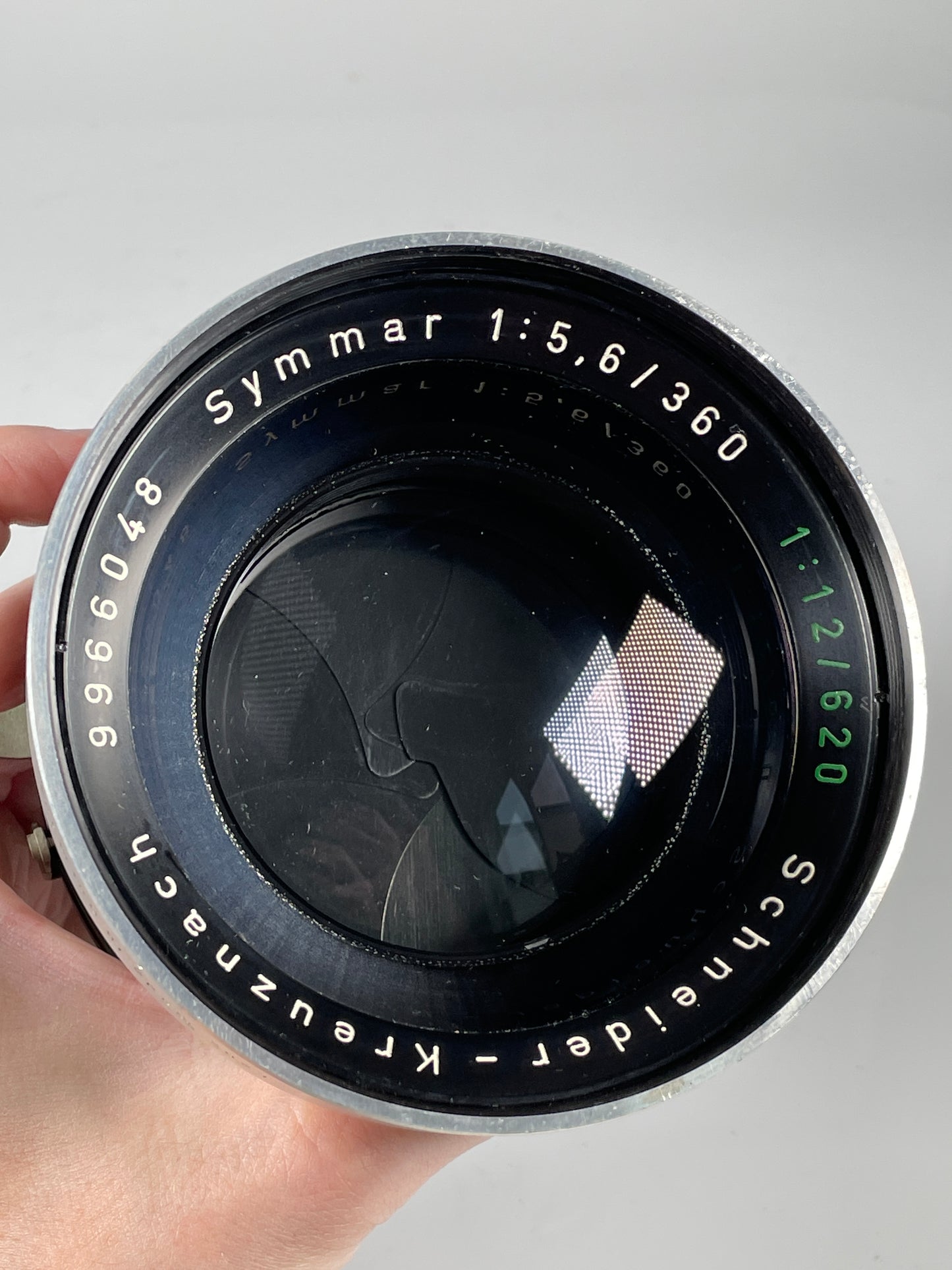 Schneider Kreuznach 360mm f5.6 620mm f12 Symmar Lens convertible 8x10