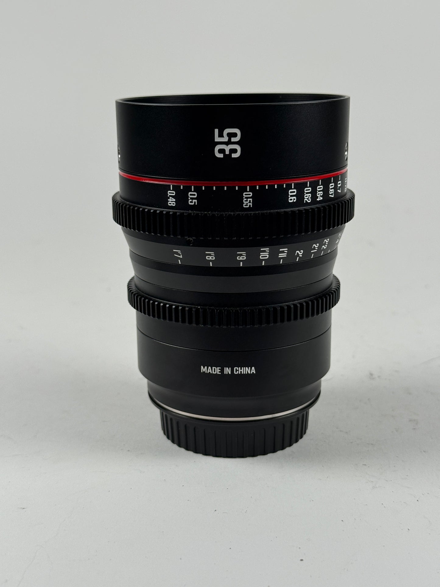Meike 35mm T2.1 Manual Focus Cinema S35 Prime Lens EF Mount