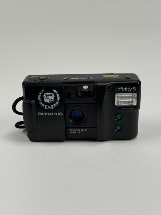 Olympus Infinity S 35mm Point and Shoot 35mm f3.5 Cadillac