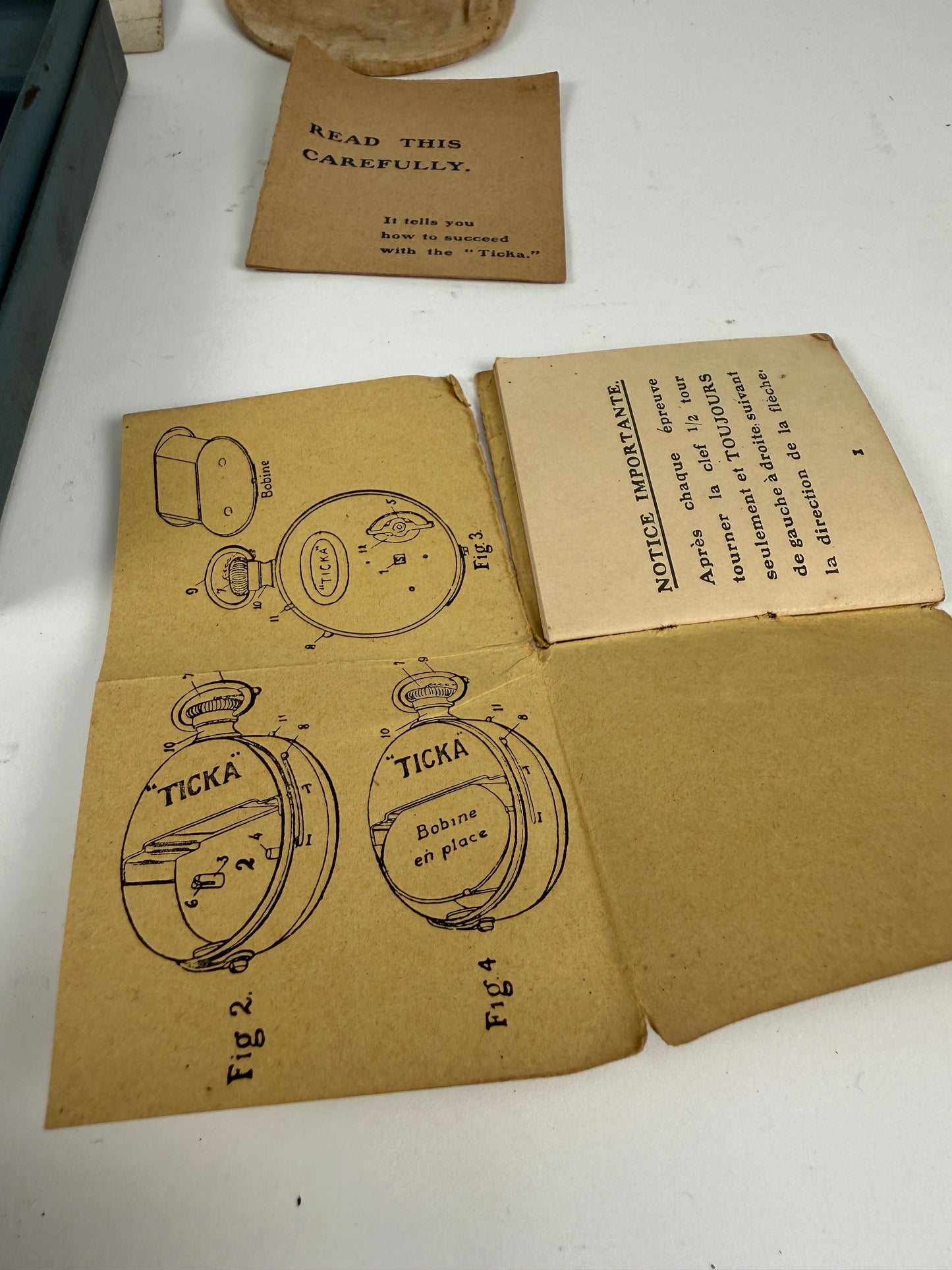 TICKA Camera Watch Camera Pocket Watch with Viewfinder Original Box and film