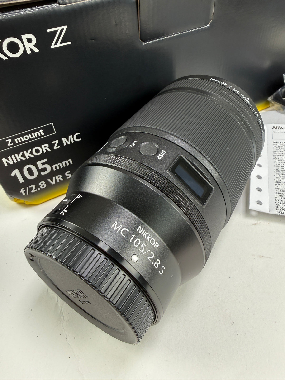 Nikon Z 105mm F2.8 MC VR S Lens