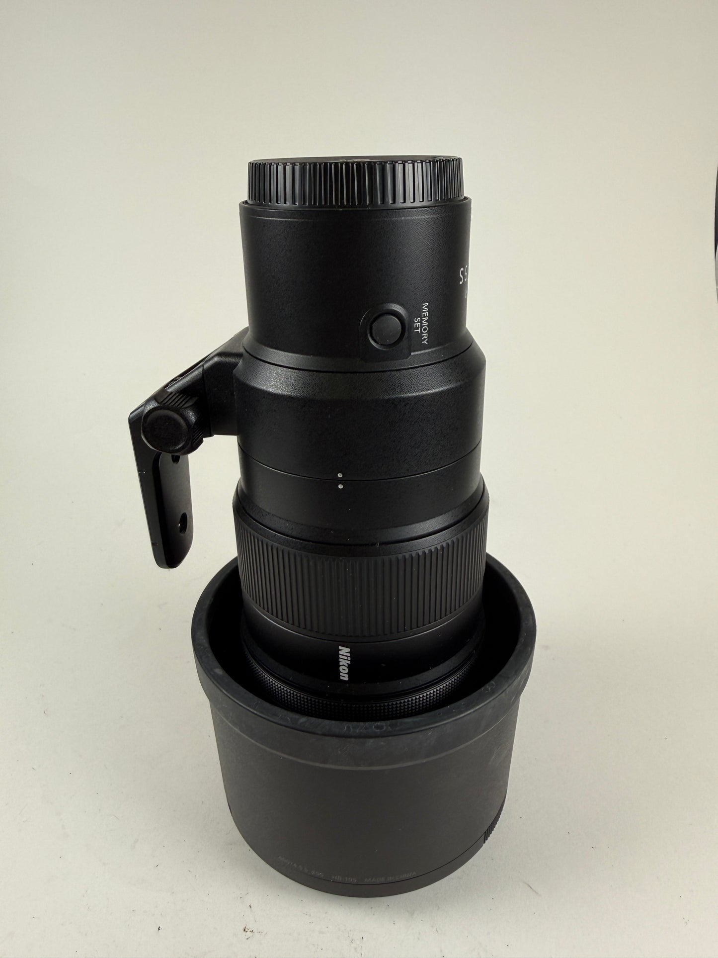 Nikon Nikkor Z 400mm f4.5 VR S Lens with lens hood