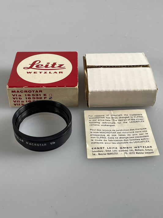 Leica Elpro Series VI b 16532 Macro Close Up Filter in Box