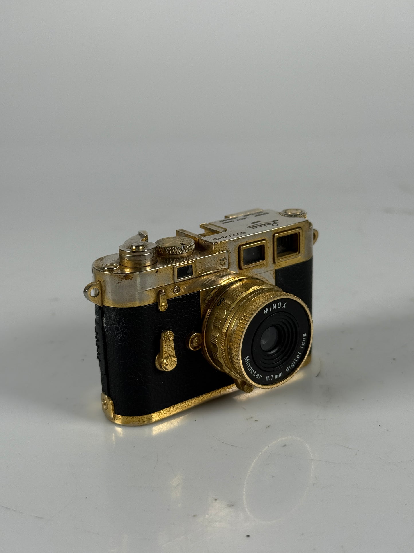 Minox Leica M3 Mini Digital Camera 5MP Classic Replica Gold edition RARE