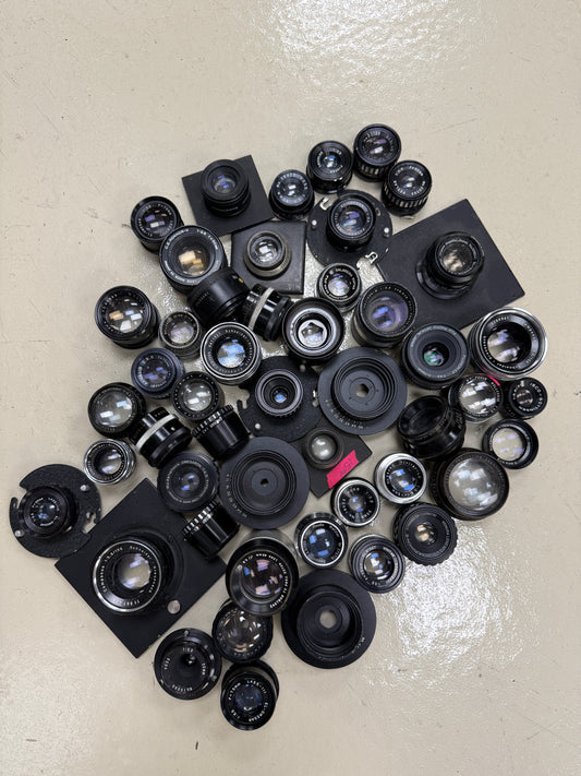 Schneider, Kodak, rodenstock, etc Lens Lot enlarging darkroom