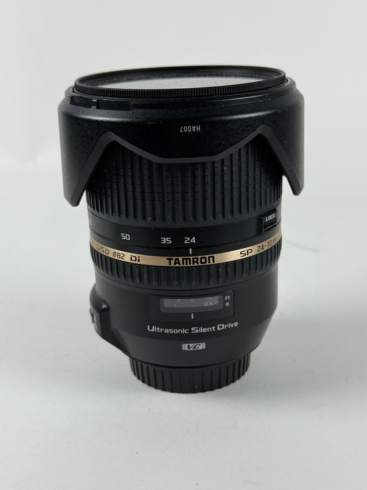 Tamron 24-70mm f2.8 Di VC USD SP A007 lens for Canon