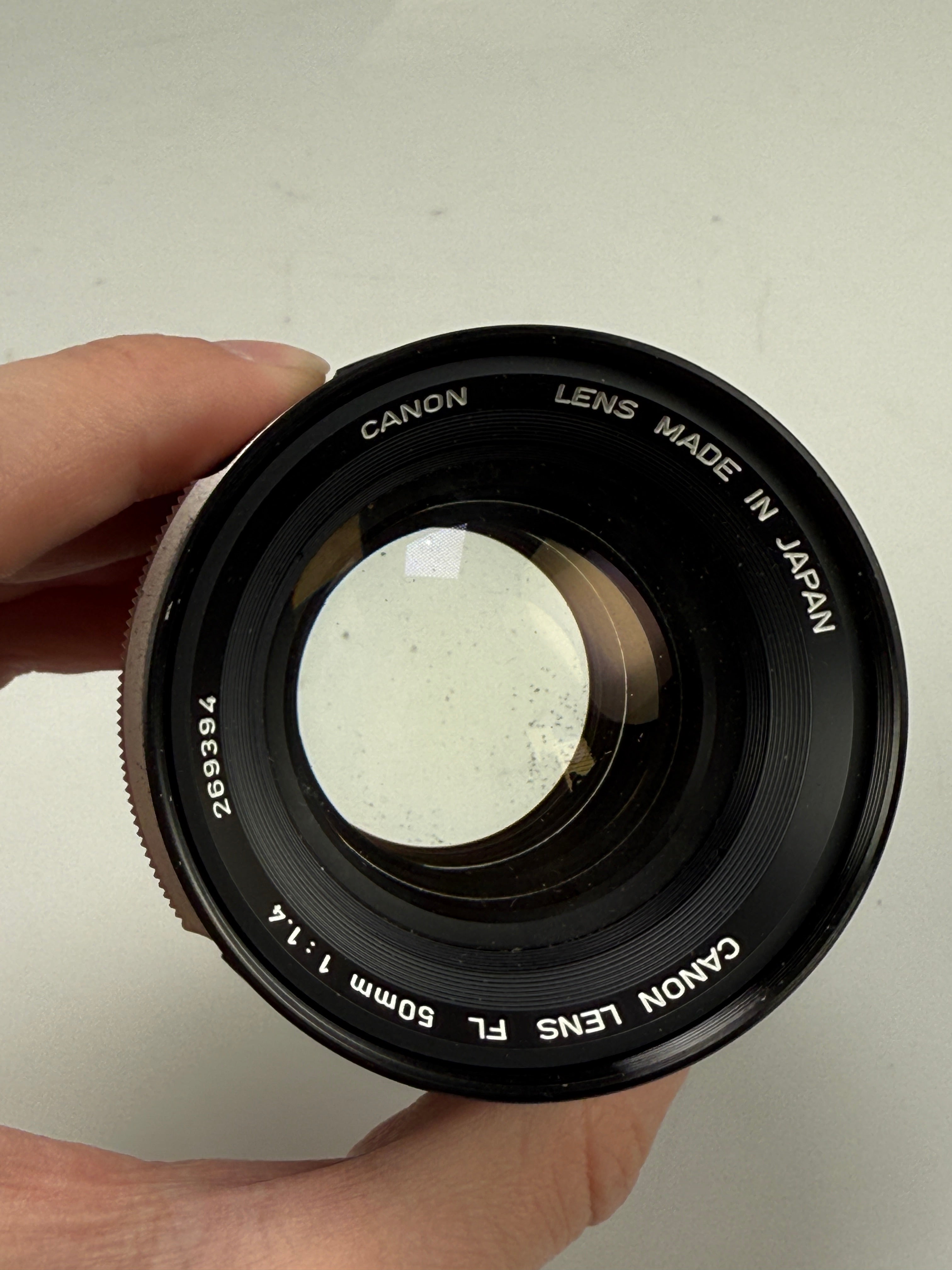 Canon FL 50mm f1.4 MF Standard Lens – Cardinal Camera Used