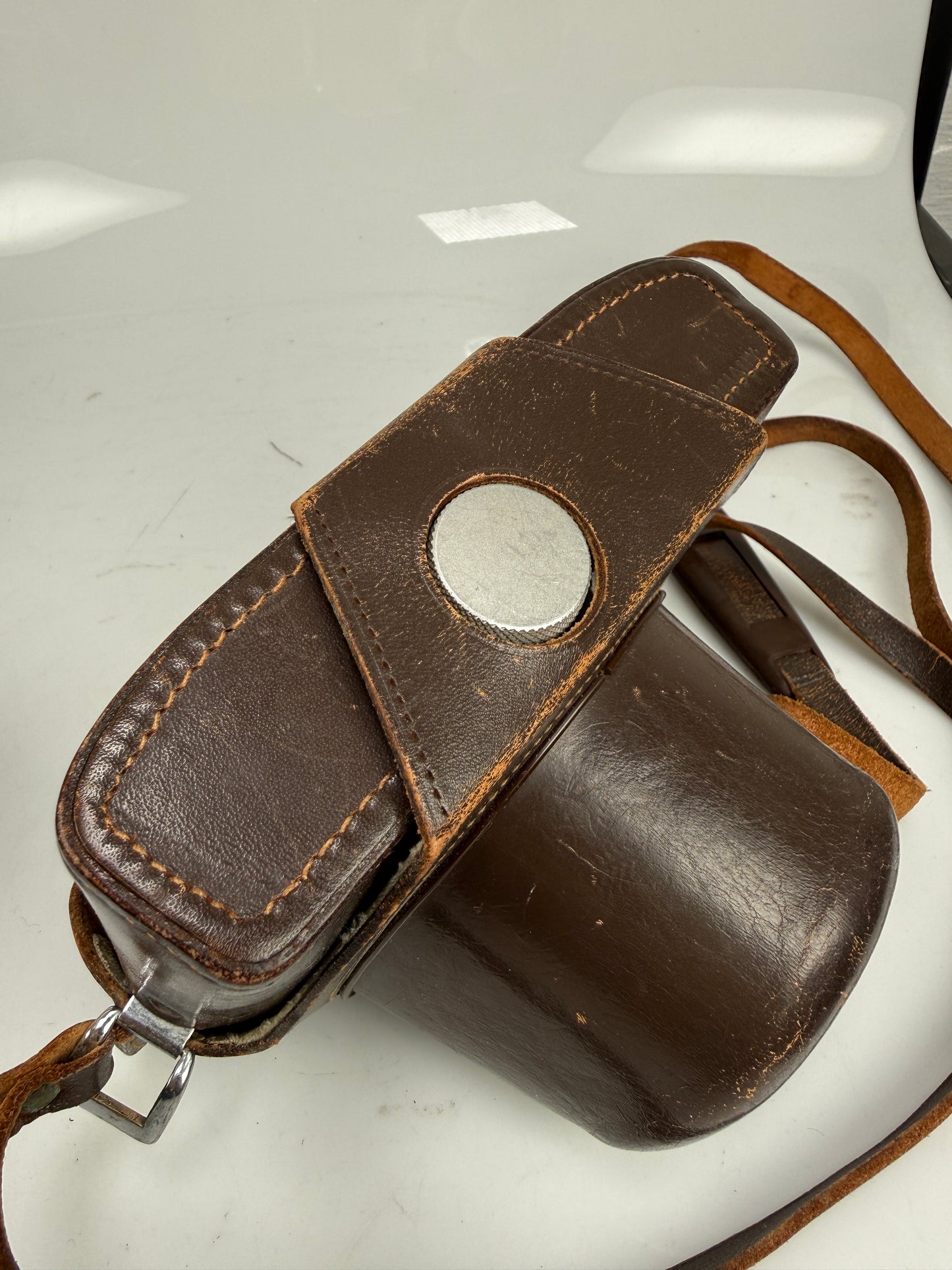 Leicaflex Brown Leather Ever Ready Case