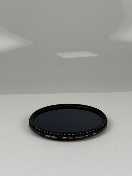 Promaster 77mm Variable Digital HGX NDX ND Filter variable