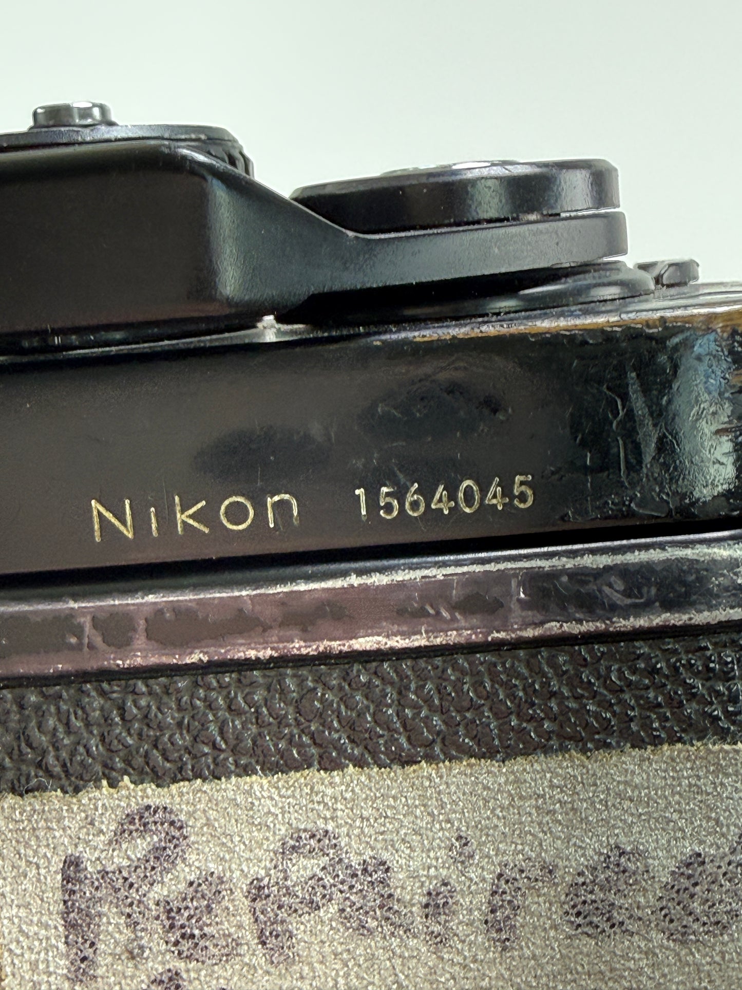 Nikon F3 35mm SLR film camera body w/ MD-4 - Heinz Kluetmeier