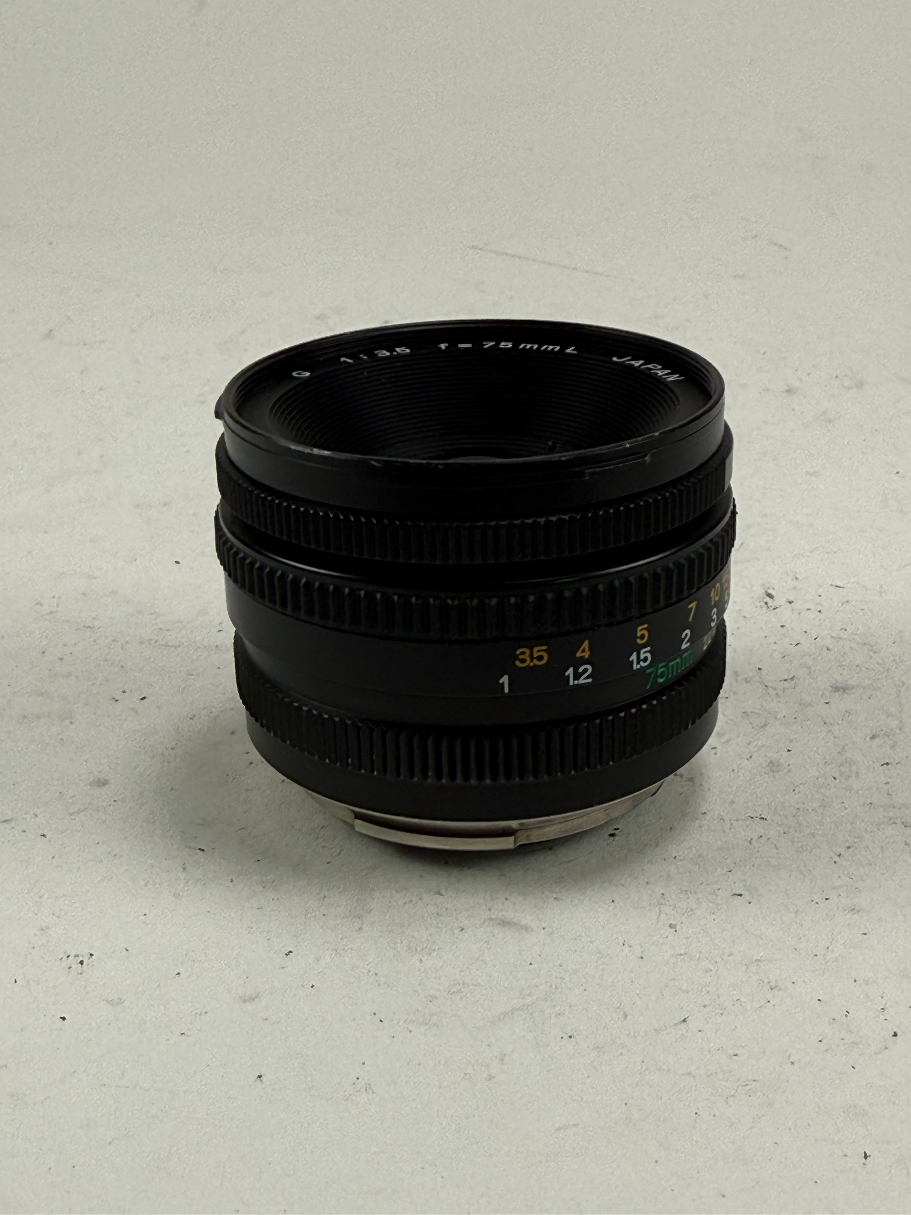 Mamiya G 75mm f3.5 L MF Lens For New Mamiya 6 six – Cardinal