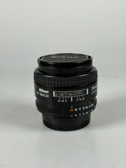 Nikon Nikkor AF 24mm f2.8 D Lens