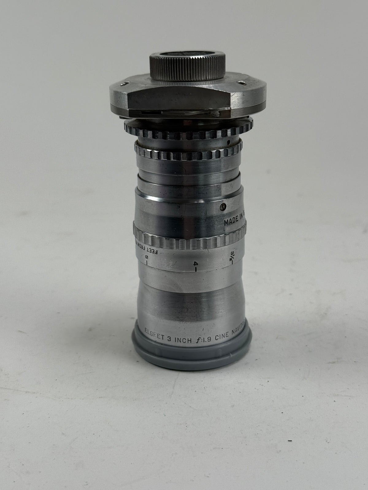 Elgeet Wide Angle 3 inch f1.9 C Mount cine Lens 16mm Camera Bolex Filmo
