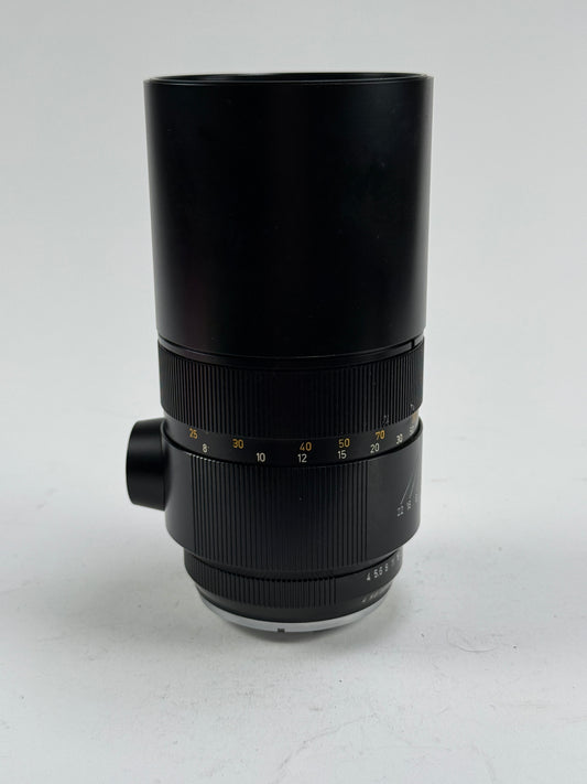 Leica Leitz Canada Telyt-R 250mm f4 Nikon F converted Telephoto Lens
