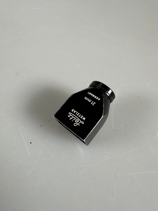 Leica 21mm Bright Line Finder Viewfinder Germany Black Metal