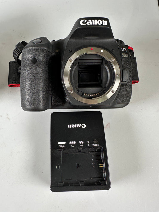 Canon EOS 90D 34.4 MP Digital Camera - Black (Body Only)
