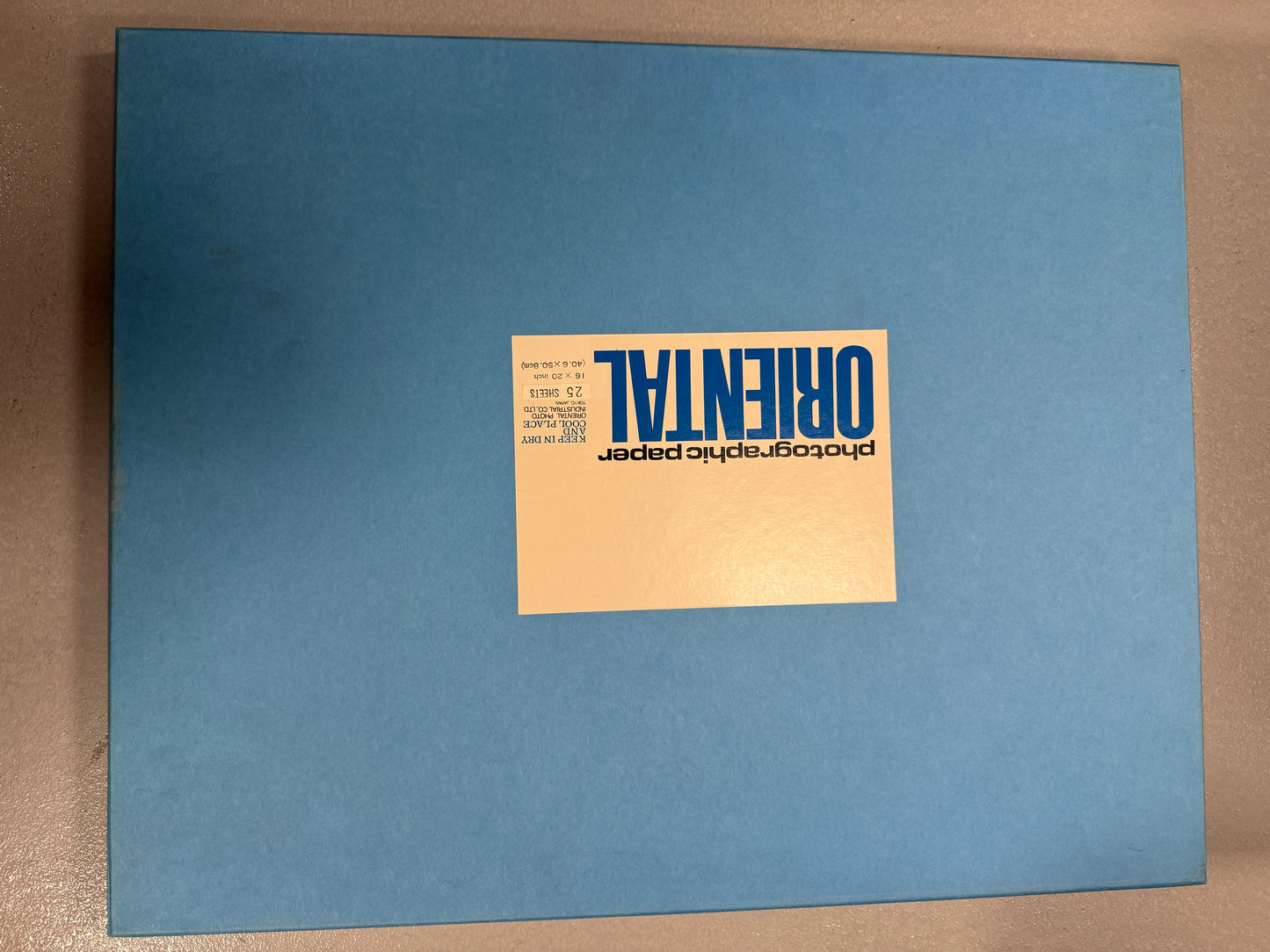 Oriental Seagull Photo Paper 25 Sheets 16x20 inch Center F 3