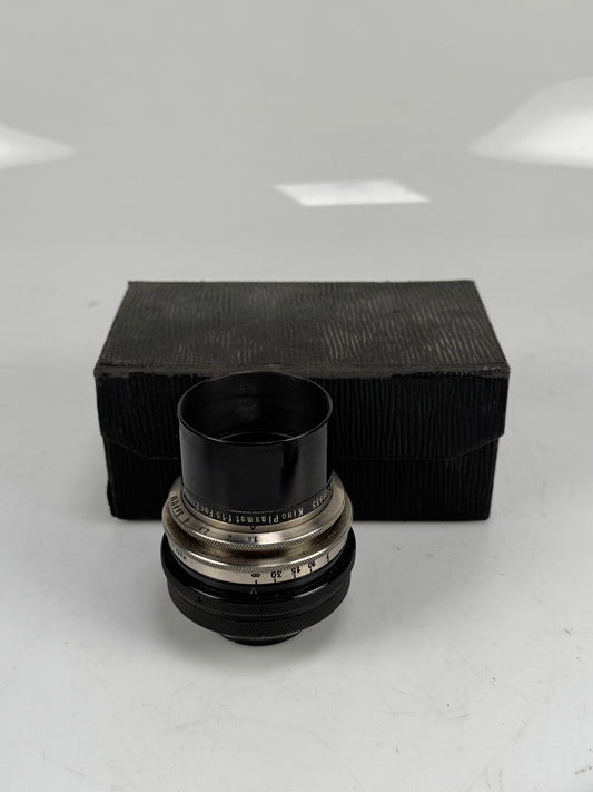 Hugo Meyer Gorlitz Dr Rudolph New York Kino Plasmat 2 inch f1.5 lens