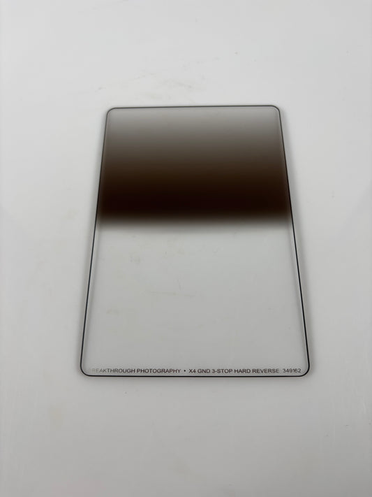 Breakthrough X4 GND 100X150mm 3-Stop hard reverse Neutral Density Filter