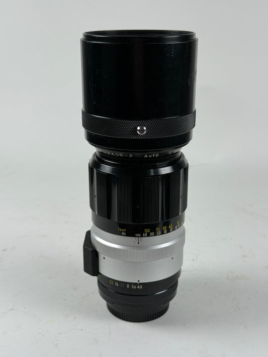 Nikon Nikkor-P Auto 300mm f4.5 non ai