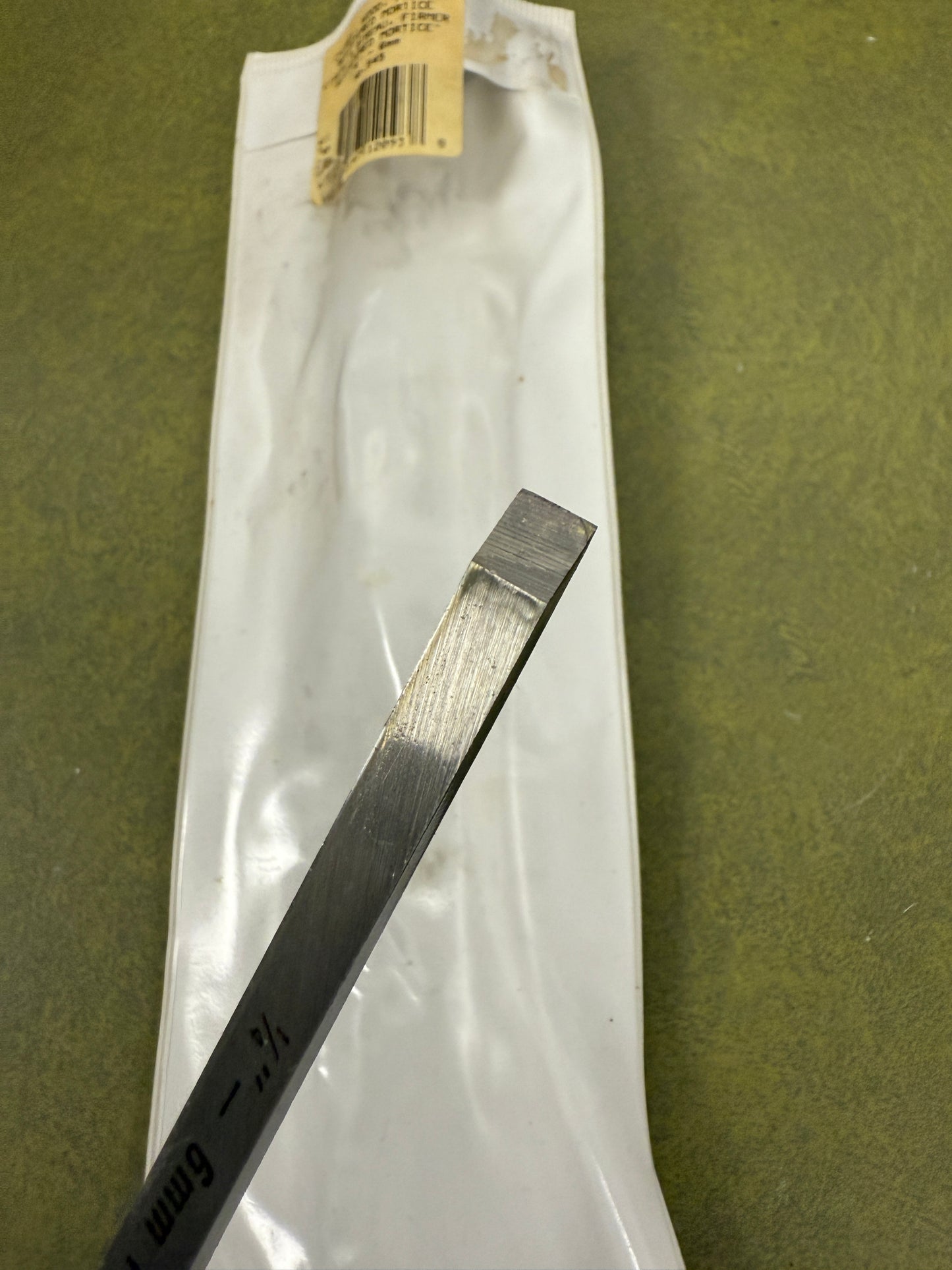 Vintage Footprint 545 sheffield 1/4'' 6mm Spoon Bit Wood Carving Chisel Tool