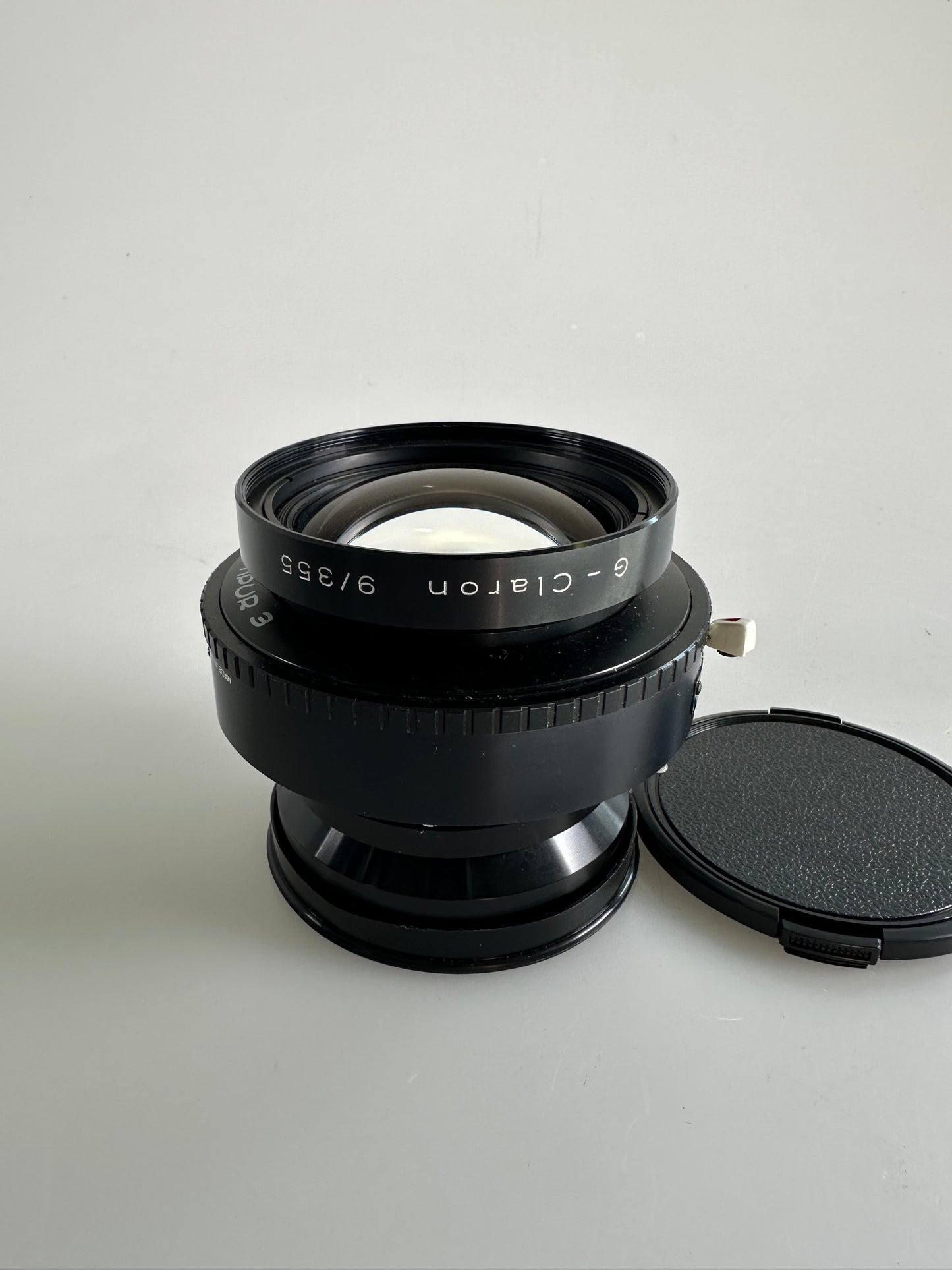 Schneider G-Claron 355mm f9 Large Format Lens in Copal No 3 Shutter