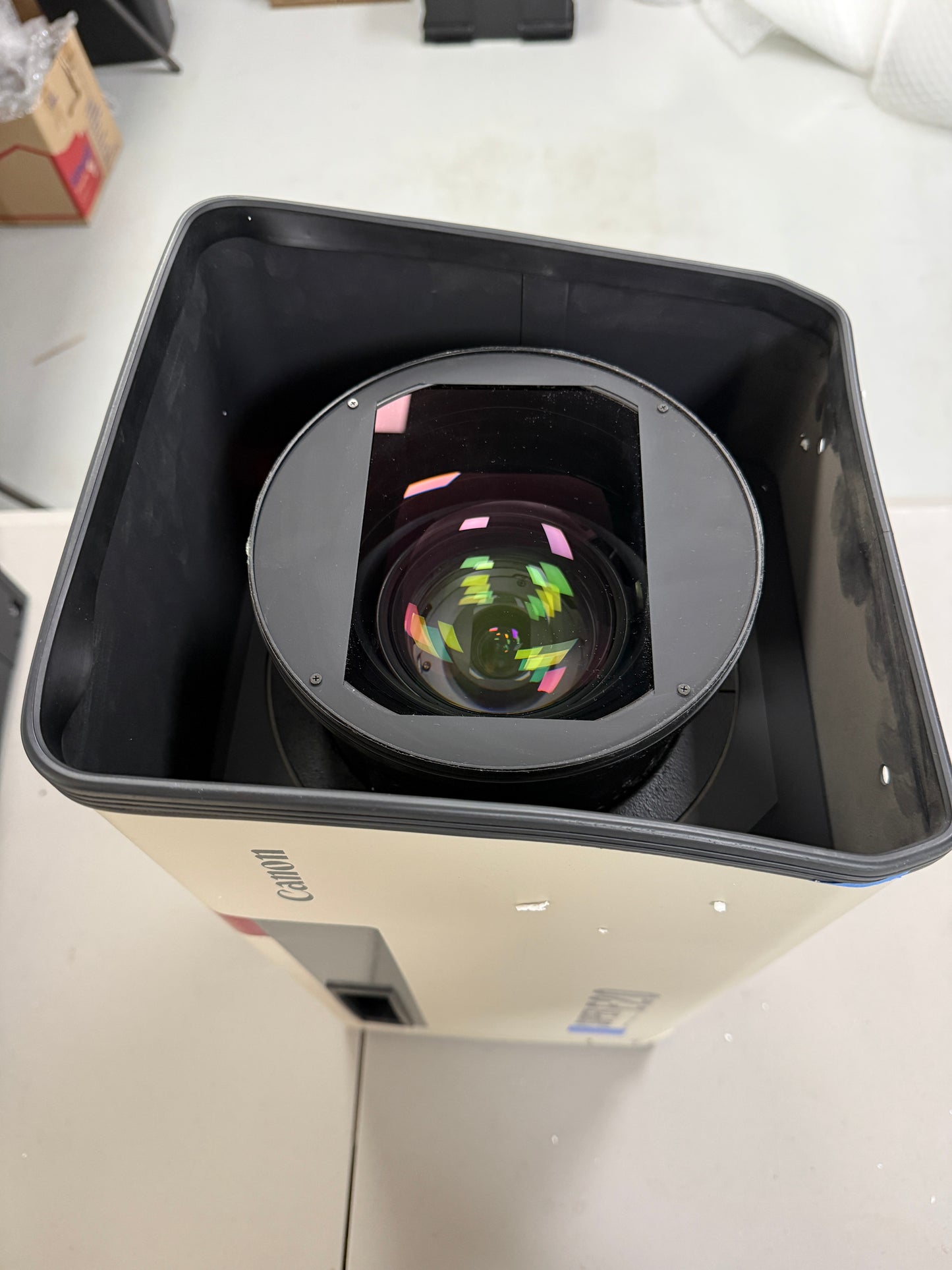 Canon Super E20 PJ20x8B IE 8-160mm f1.5 TV Lens w/ Servo Module