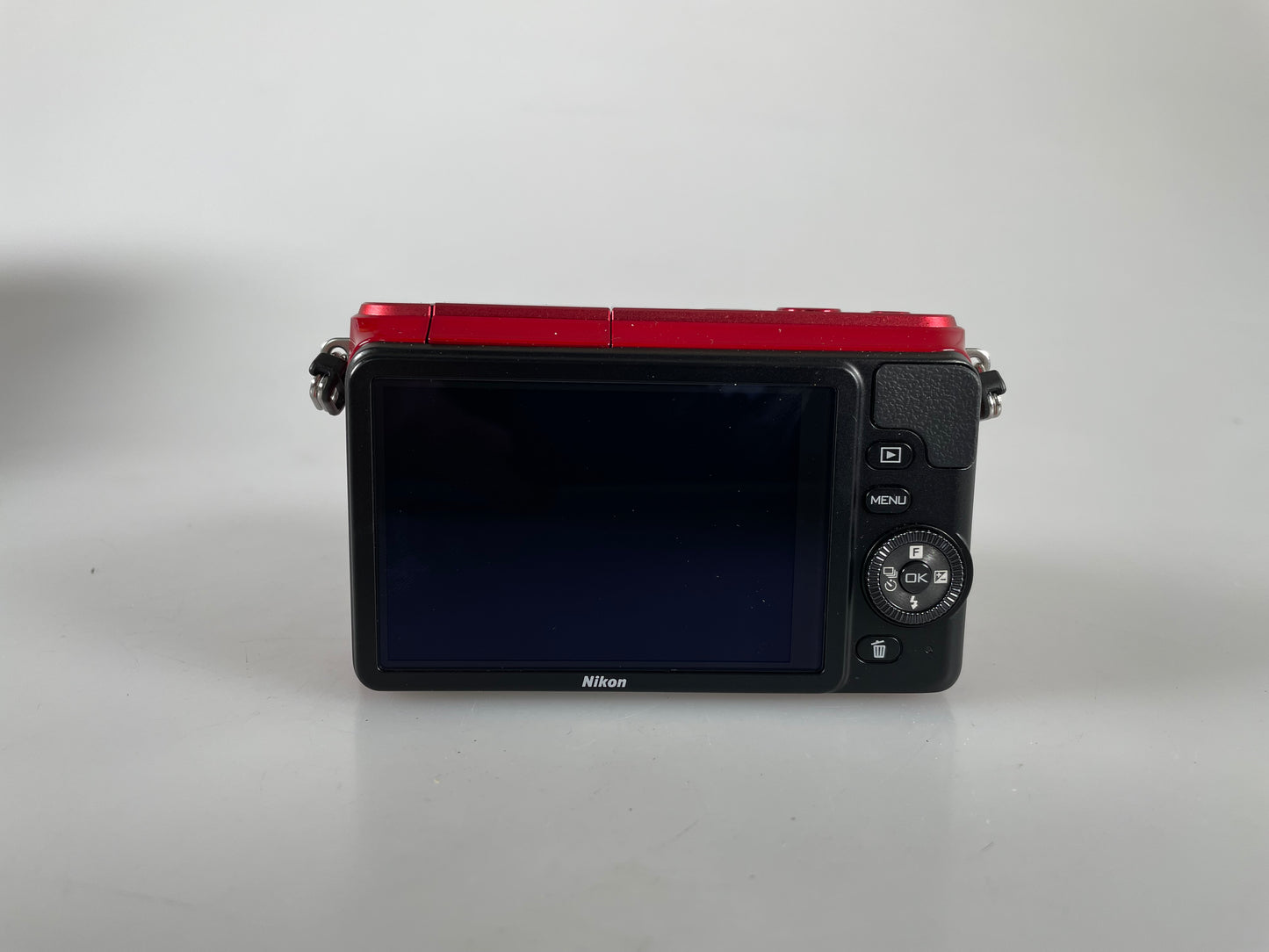 Nikon 1 S1 10.1 MP Digital Camera Red Kit w/ 11-27.5mm Lens