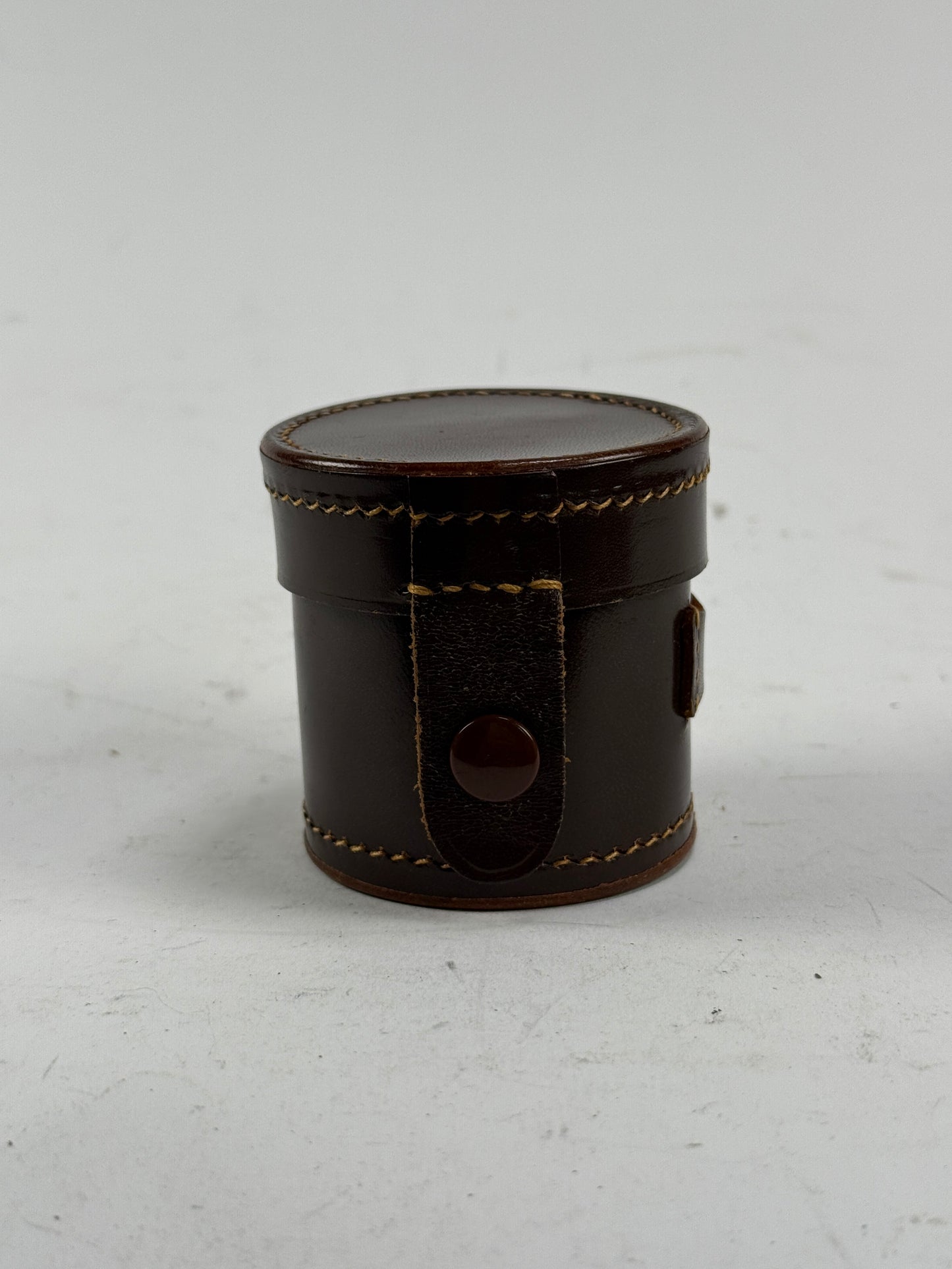 Leica Leitz Brown Leather Lens Case for rangefinder lens 50mm 5cm