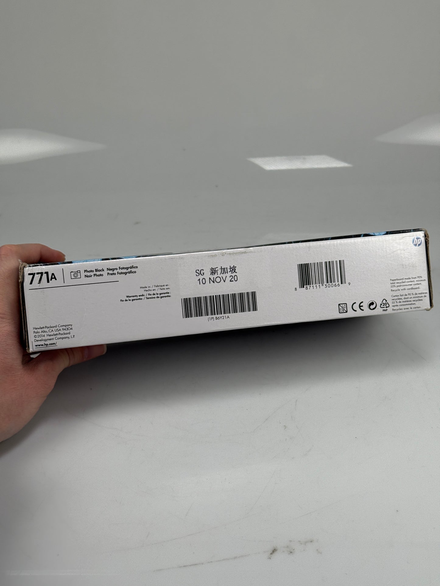 Genuine HP 771A Photo Black B6Y21A 775ml Ink